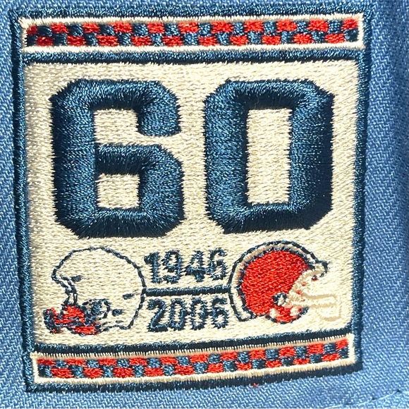 Cleveland Browns "Cereal Pack Bonus Flavors" 60th Anniversary 59FIFTY 7 7/8 hat - Picture 6 of 6